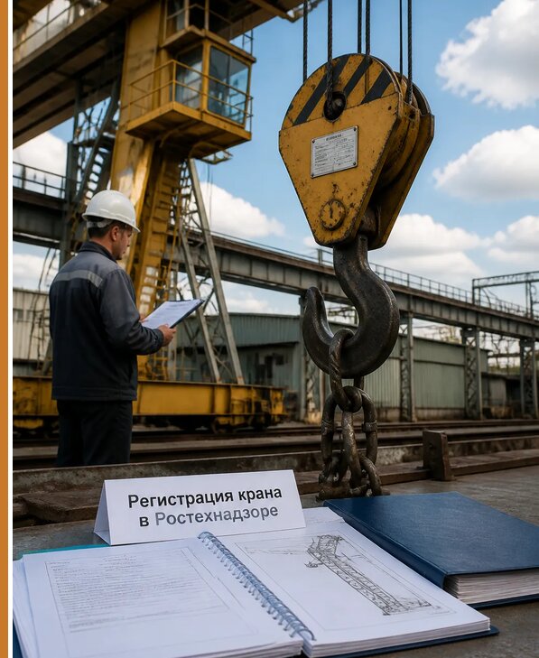 Регистрация крана в Ростехнадзоре в Лабинске от 16086 р. | Авеста ОТиПБ